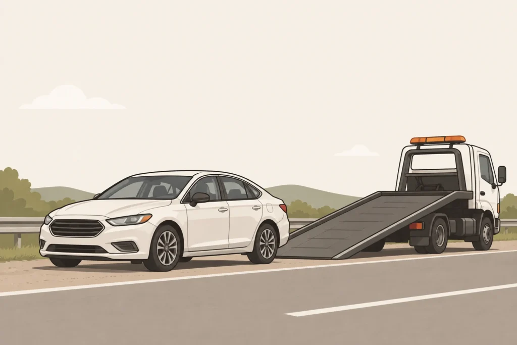Should You Tow a Car That Stalled While Driving?